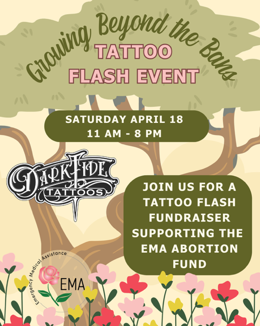 EMA Fundraiser! Growing Beyond the Bans