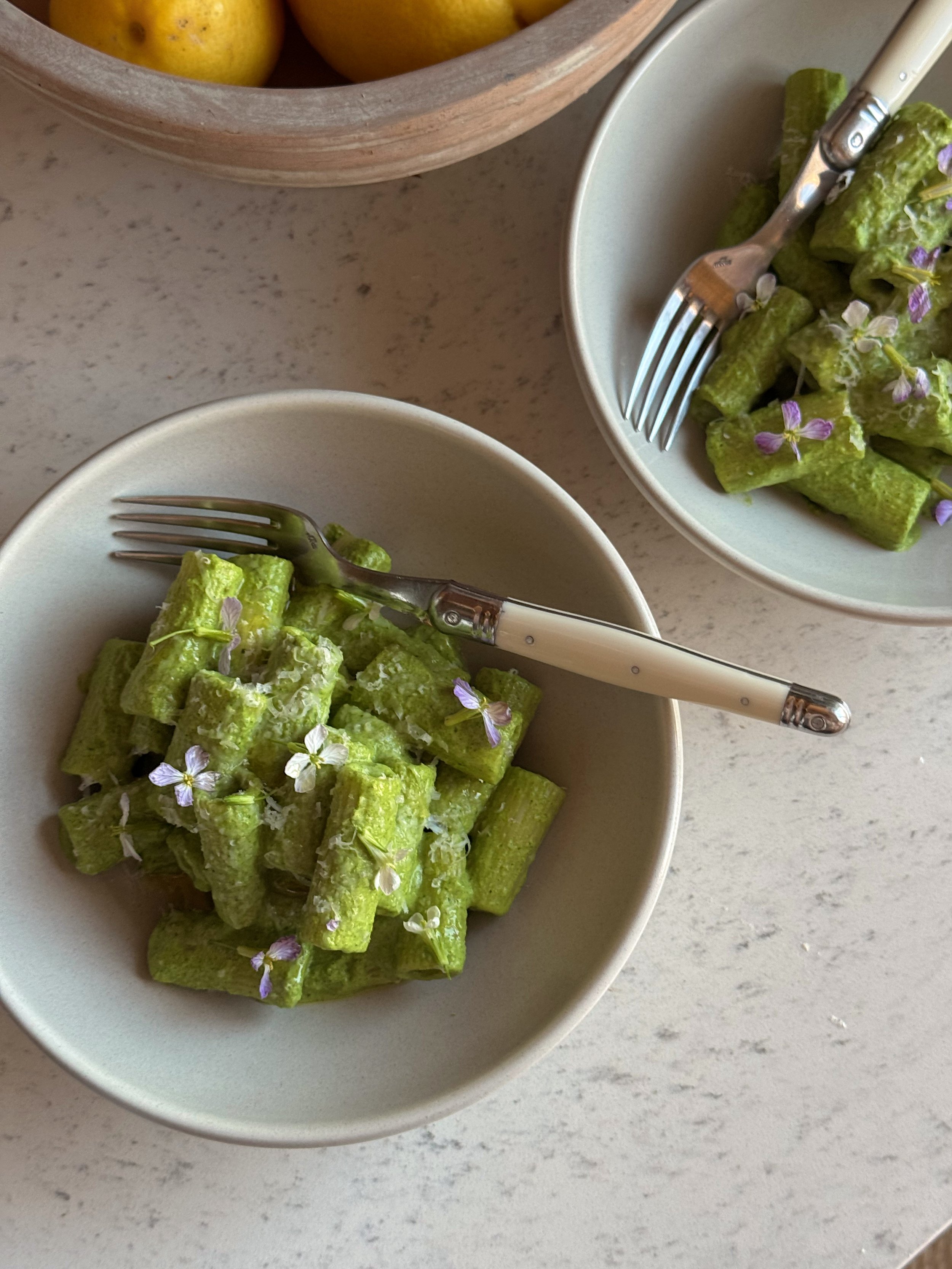 Spring Lemon, Herb &amp; Ricotta Pasta