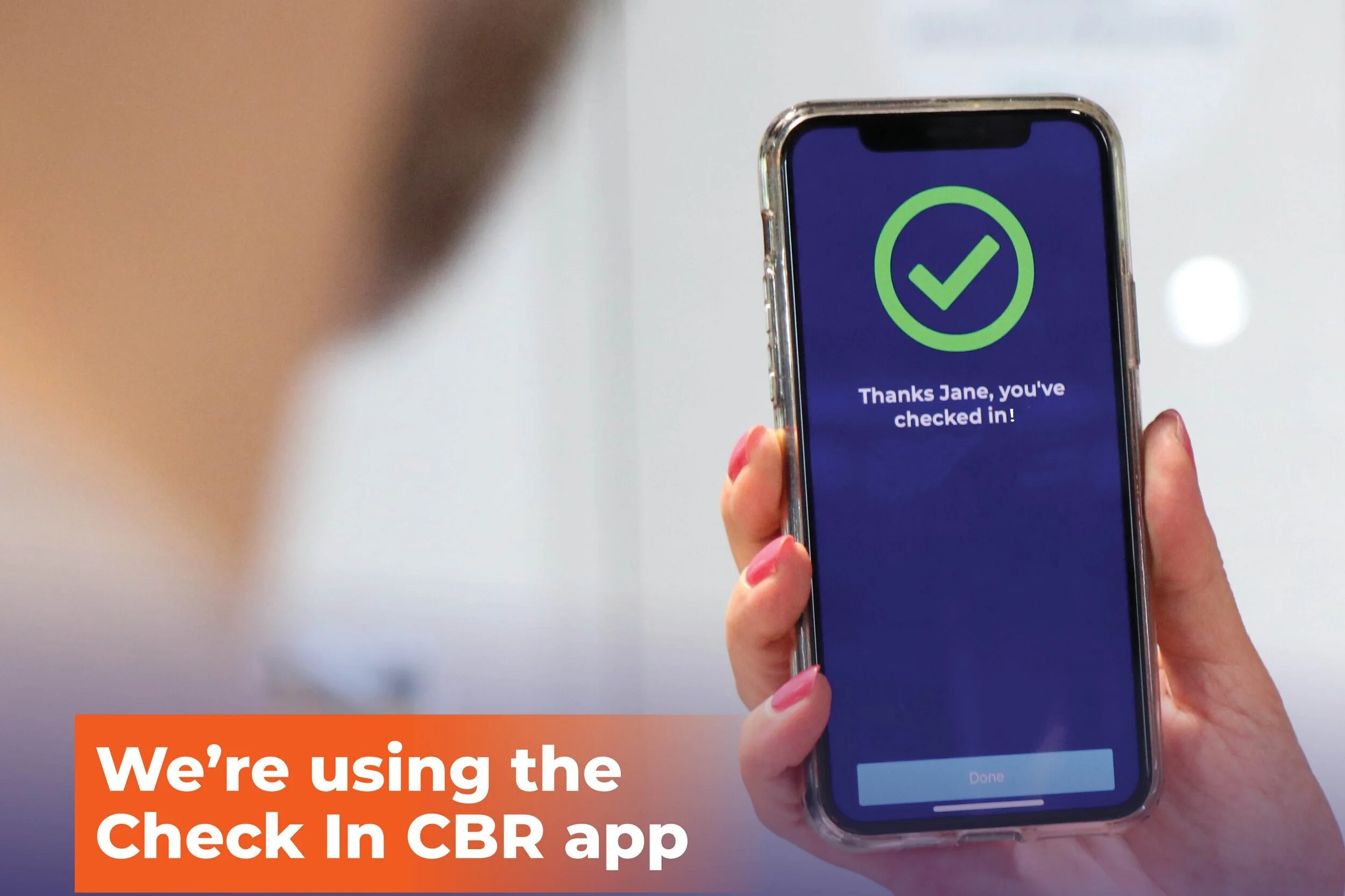 Get ready to check in with the Check In CBR app