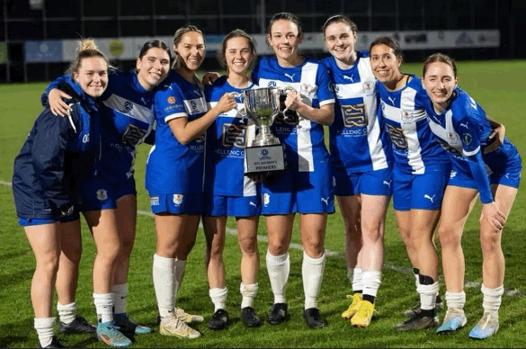 Canberra Olympic Women's Team Win Premiership