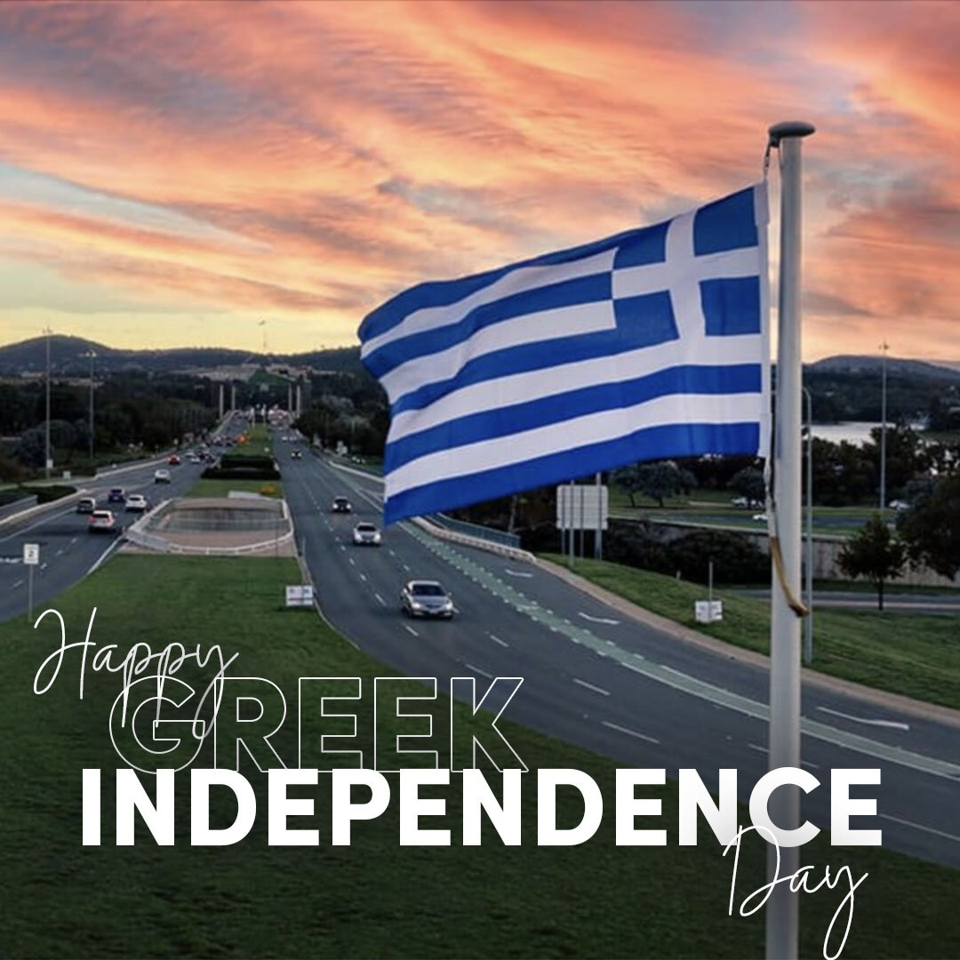 💙🇬🇷 Happy Greek Independence Day! 🇬🇷💙

Today is Greek Independence Day - a national holiday celebrated annually in Greece and around the world on 25 March, commemorating the start of the War of Greek Independence from the Ottoman Empire over 20