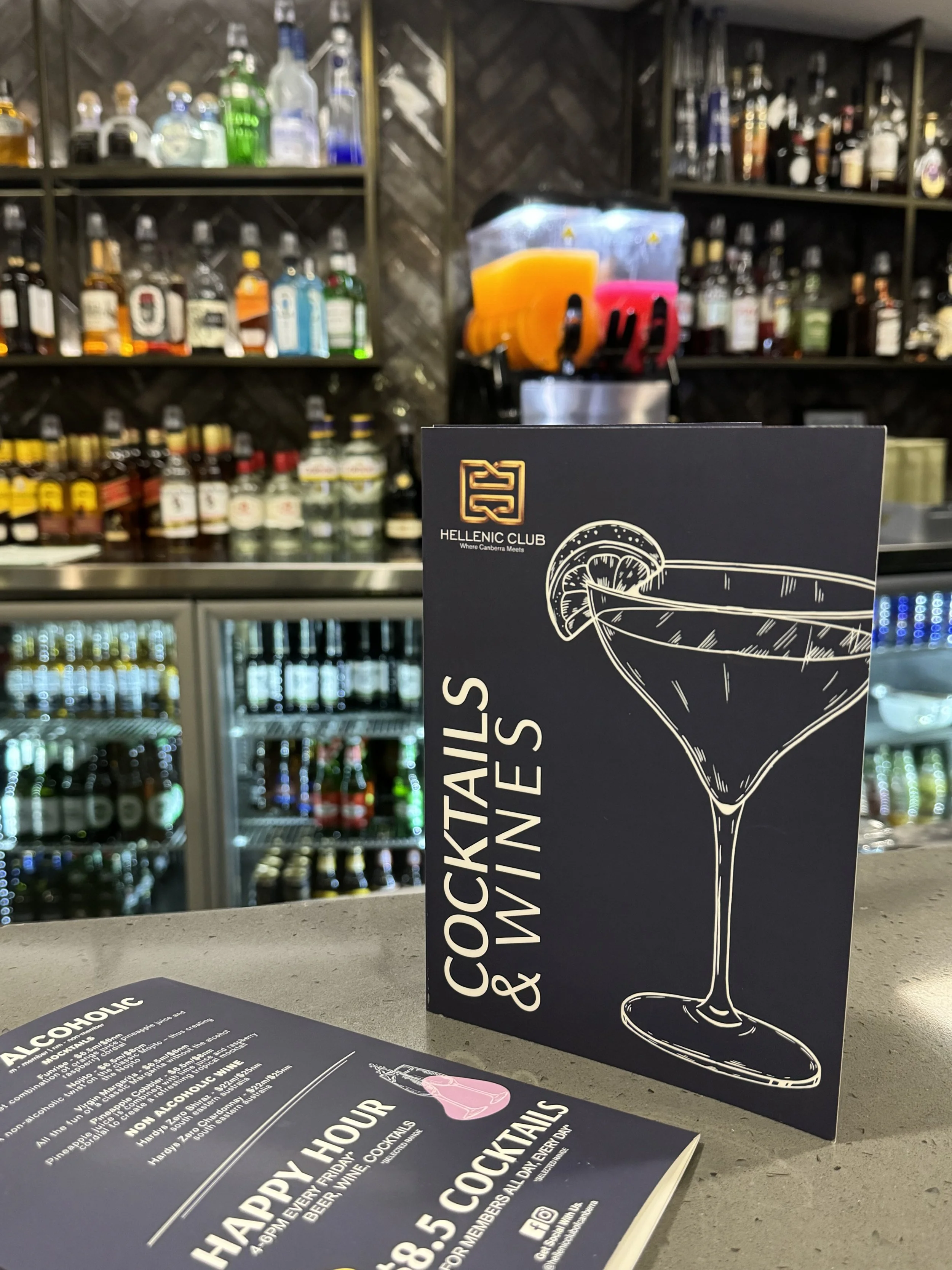 New Cocktail & Wine Menu