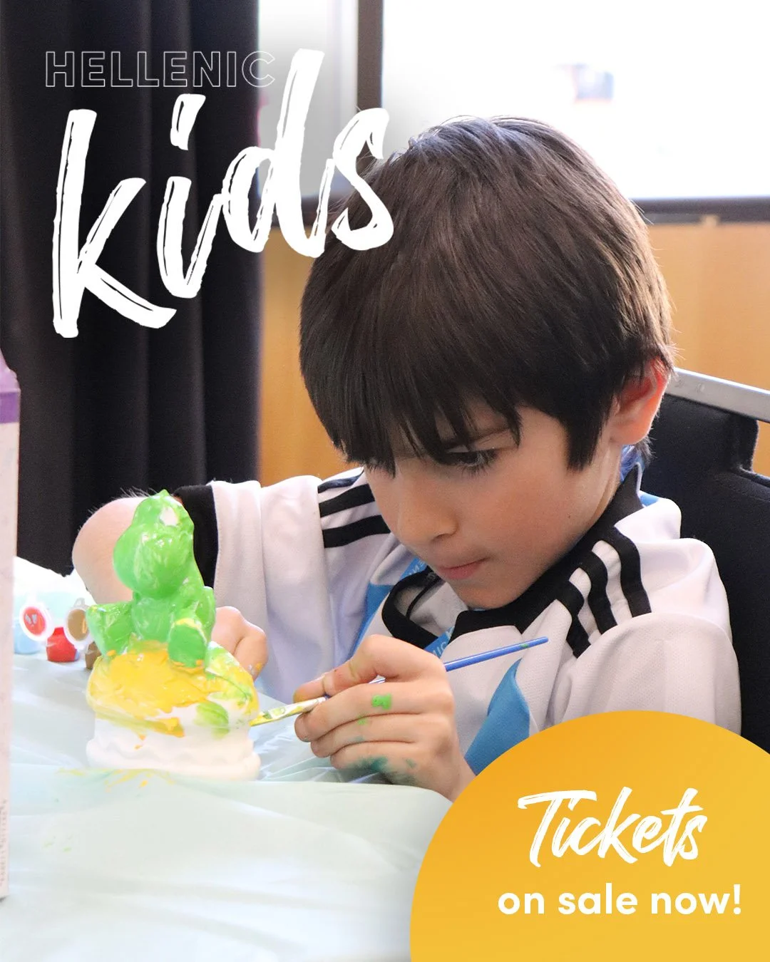 🎨 Save the Dates - Hellenic Kids is Back! 🎨

Hellenic Kids is back these September/October School Holidays!

Join us this September/ October at our Hellenic Kids Activities Program - For children in Kindy&ndash;Year 6 - featuring two days worth of 
