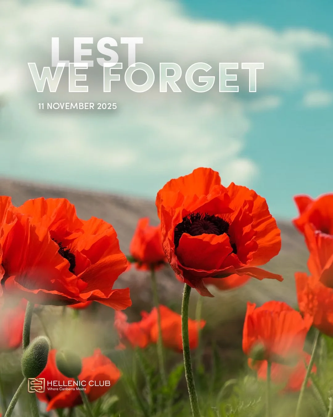Today, we pay our respects and remember the service and sacrifice of our veterans and current serving personnel ❤️

Lest We Forget.

#HellenicClubOfCanberra #RemembranceDay2025 #LestWeForget
