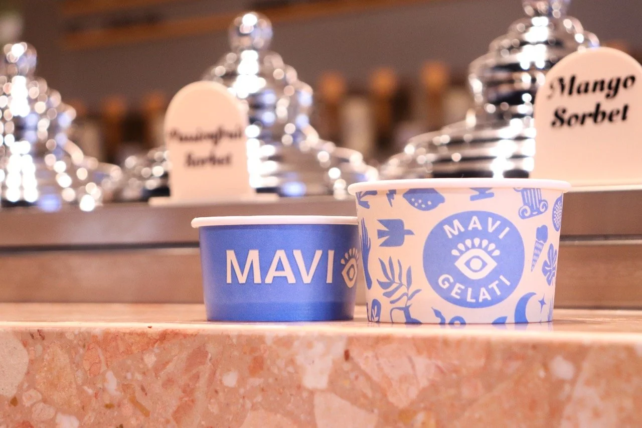 Mavi Gelati Now Open at the Hellenic Club.