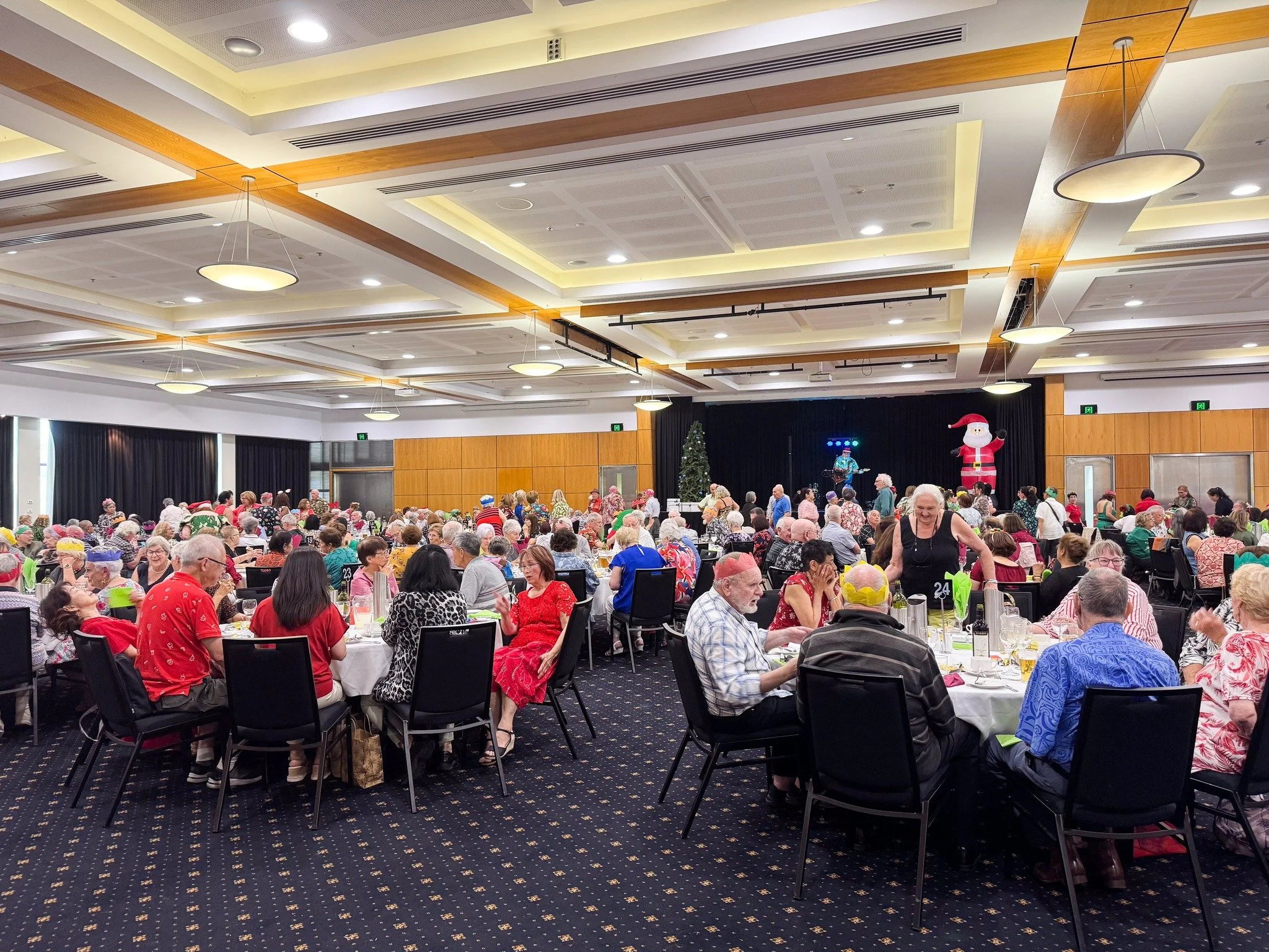 Yesterday we held our annual Seniors Christmas Party! 🎄☺️

It was a festive afternoon celebrating with friends and loved ones with delicious food, music, and even a little dancing! 🎶

Thank you for everyone who attended - we hope you all had a wond