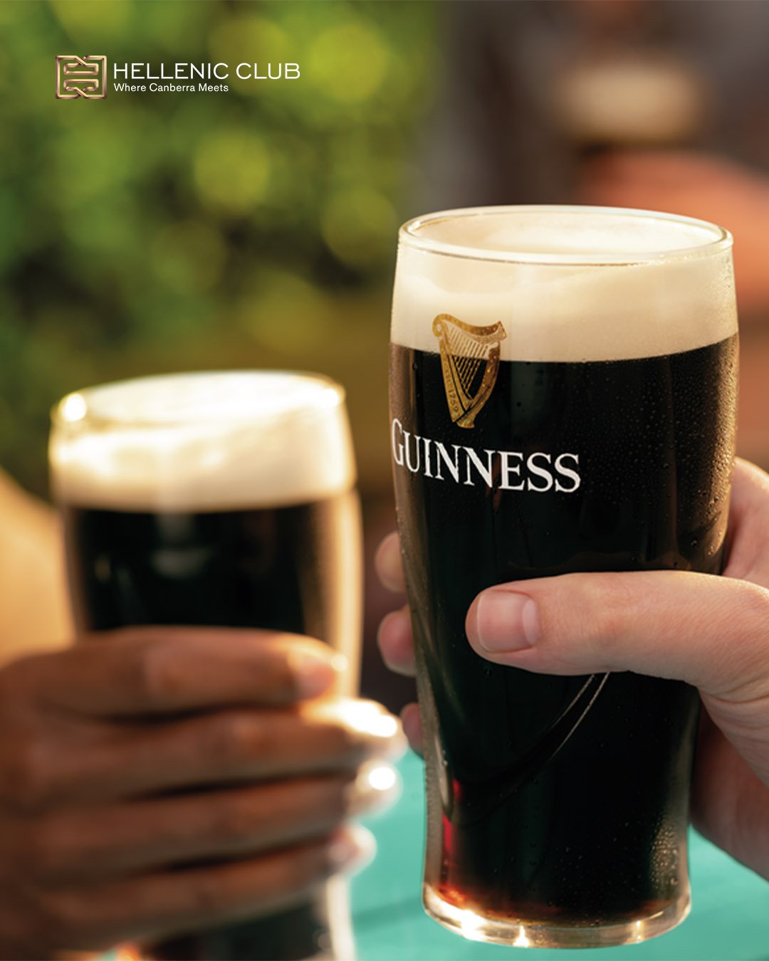 Happy St Patrick's Day! ☘️

Celebrate at Hellenic Club Woden by receiving a FREE Guinness bucket hat when you purchase any two Guinness beers! 🍻
Hurry - while stocks last!

#HellenicClubOfCanberra 
*18+ only. Please drink responsibly. T&amp;Cs apply