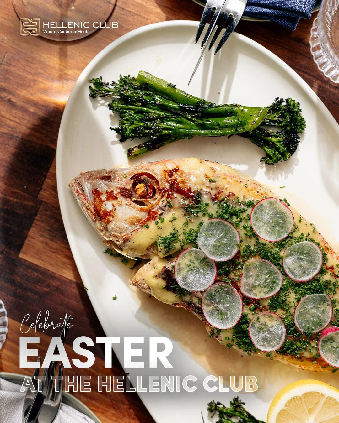 Celebrate the Easter long weekend at Hellenic! 🐰🎉
Get your friends and family together to indulge in specials at our Bistro, a Yum Cha lunch at Ginseng, and a buffet at Kivotos! ☺️

What's On:
🍫 Easter Eggstravaganza Giveaway - Thursday 2 April, 6
