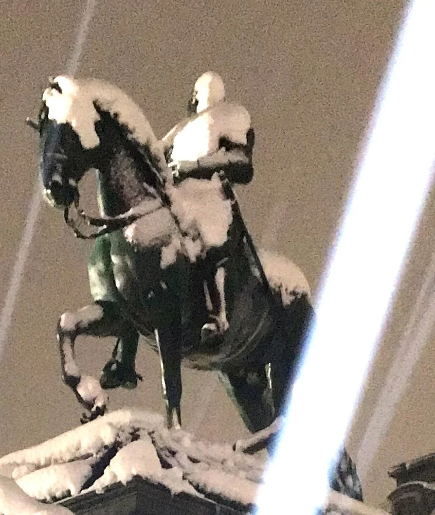 Snöhäst, Kungsträdgården