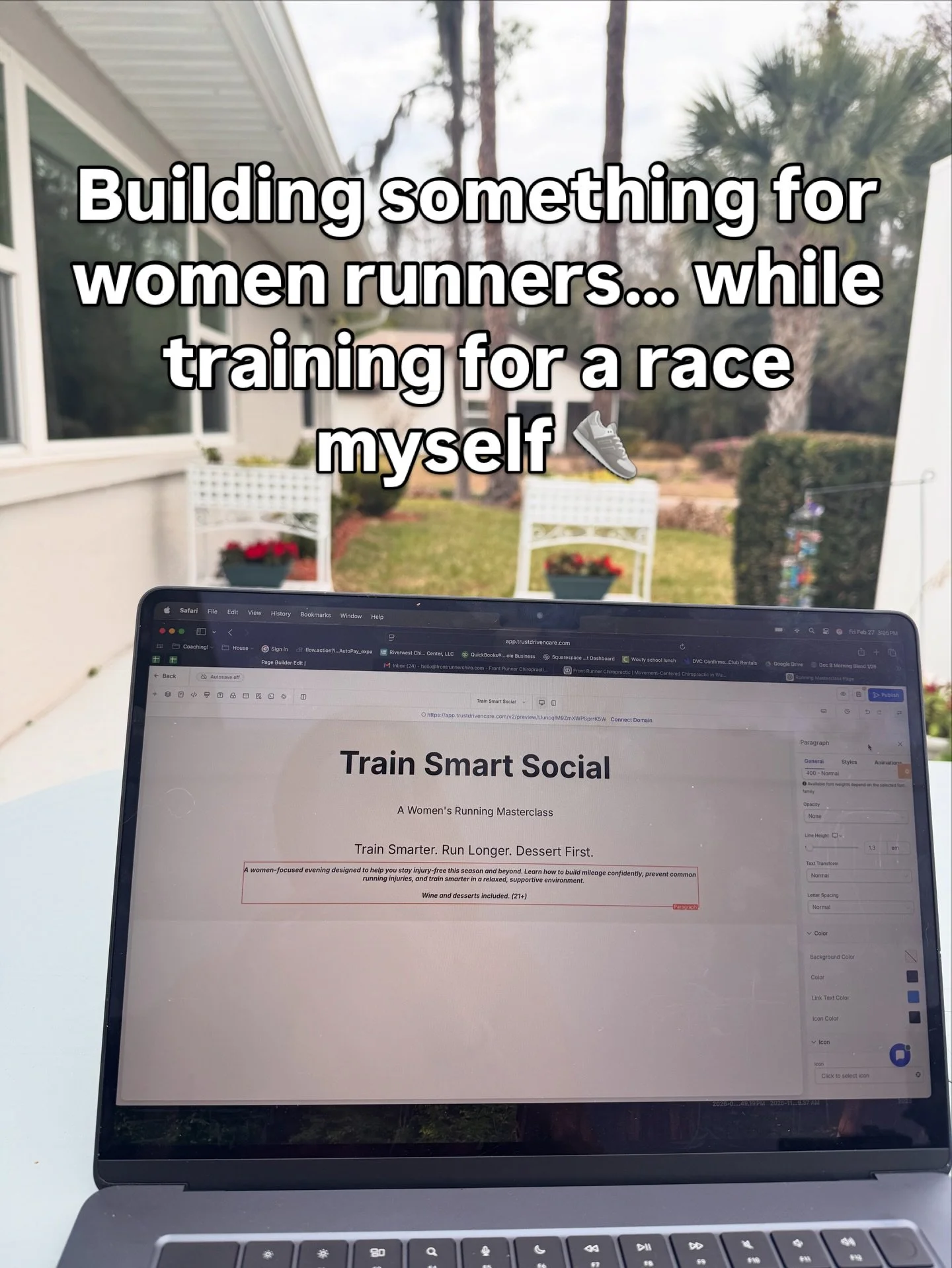 Working on something new for women runners tonight ✨
I&rsquo;ve had so many conversations lately with runners who feel stuck between &ldquo;I want to run more&rdquo; and &ldquo;my body isn&rsquo;t loving it right now.&rdquo;
So I&rsquo;m building a s