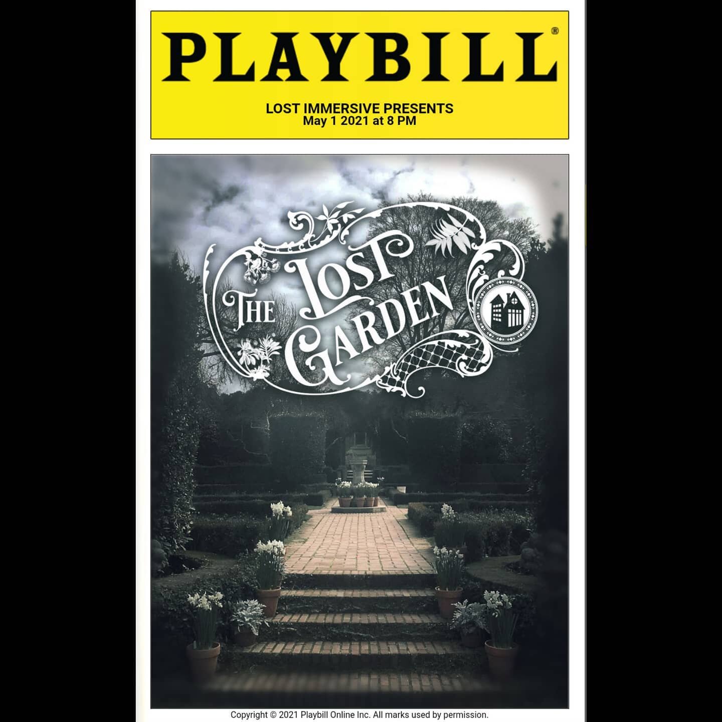 Head to Lostimmersive.com and find the link on our front page to view the entire playbill! Make sure to follow your favorite performers and artists to see what they are up to next!

#lostimmersive #lostgarden #playbill #NYC #nyctheater #immersivethea