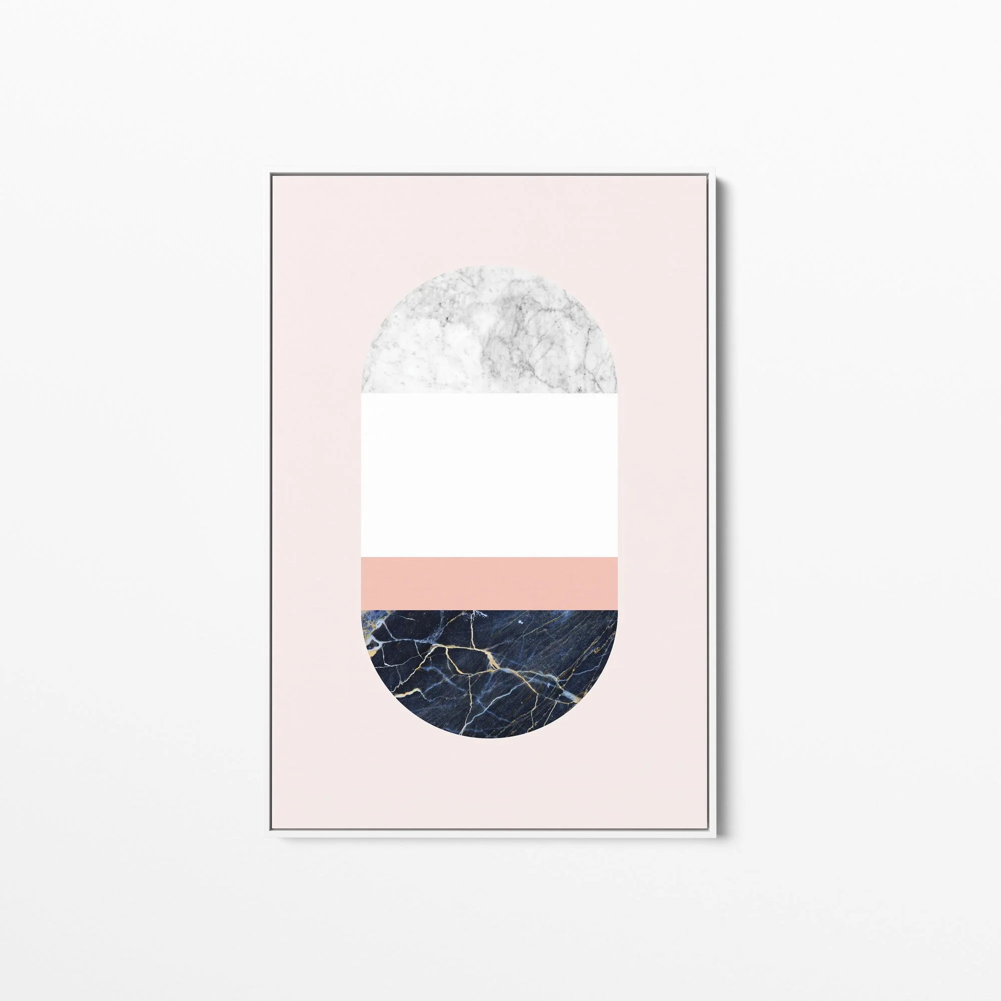 CHRIS RAE DESIGN Art Print MARBLE PILL TWO Front-portrait.jpg