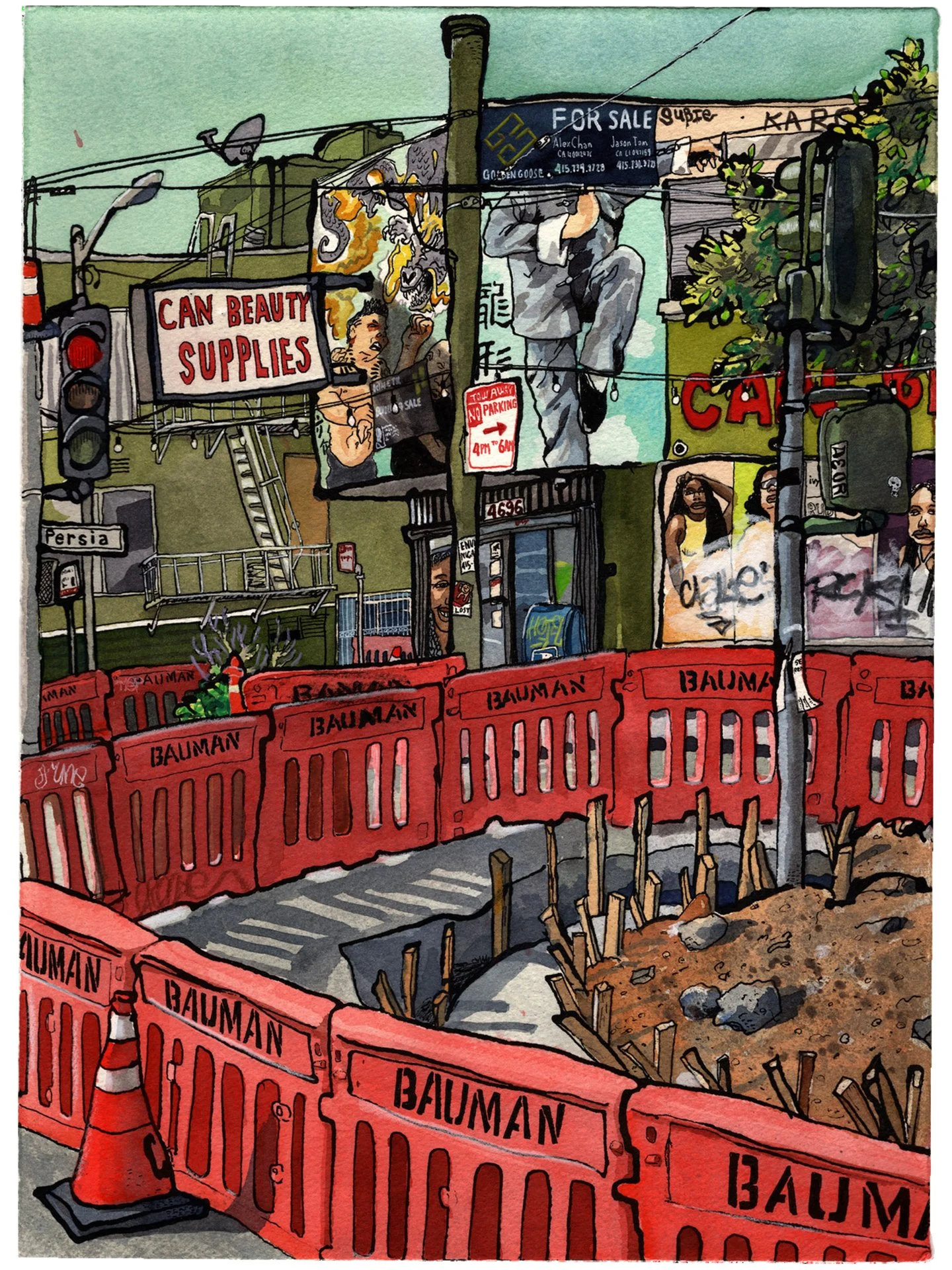 Dylan Clendenin, Persia & Mission