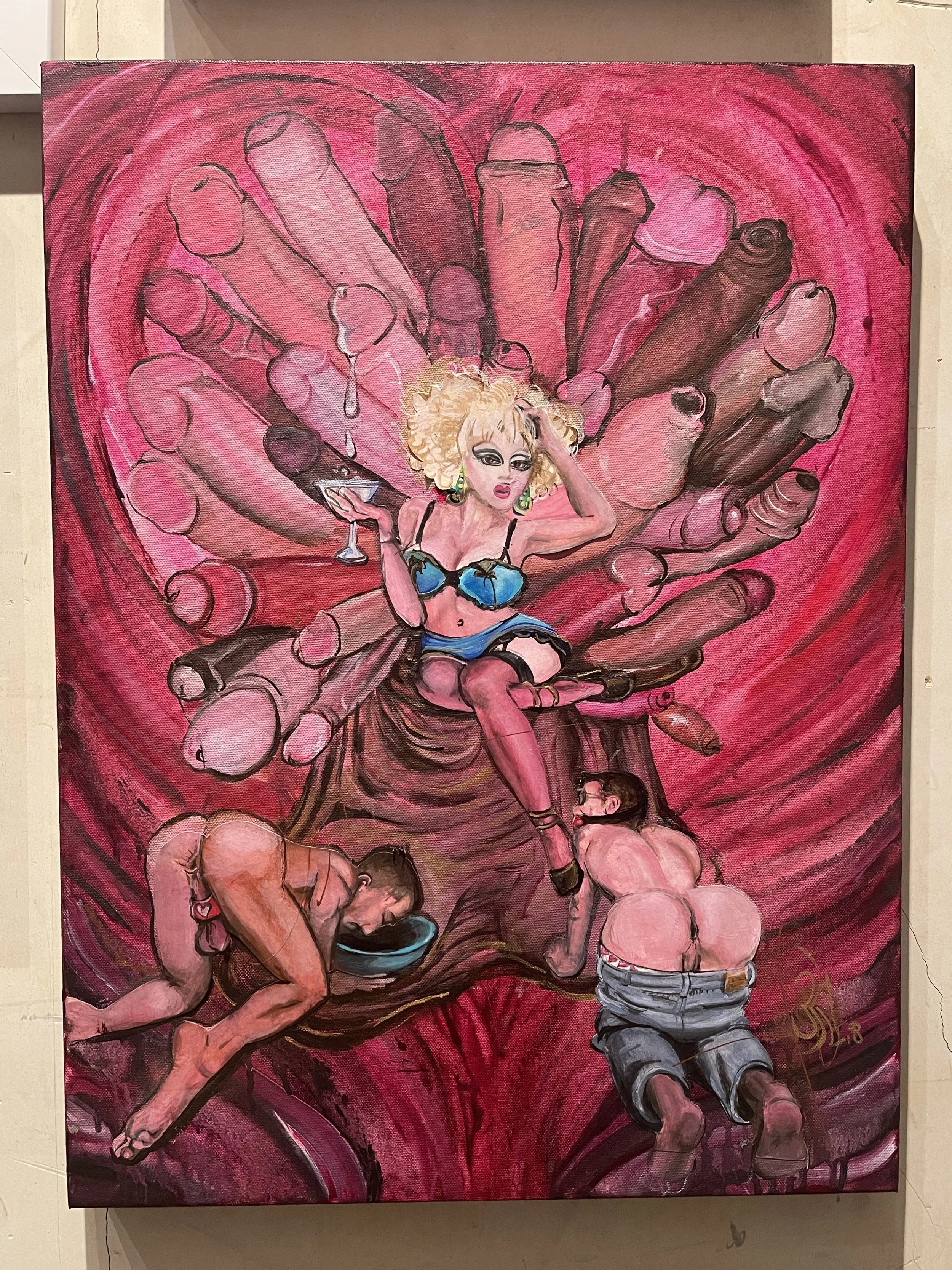  Painting by Brody Harris.  