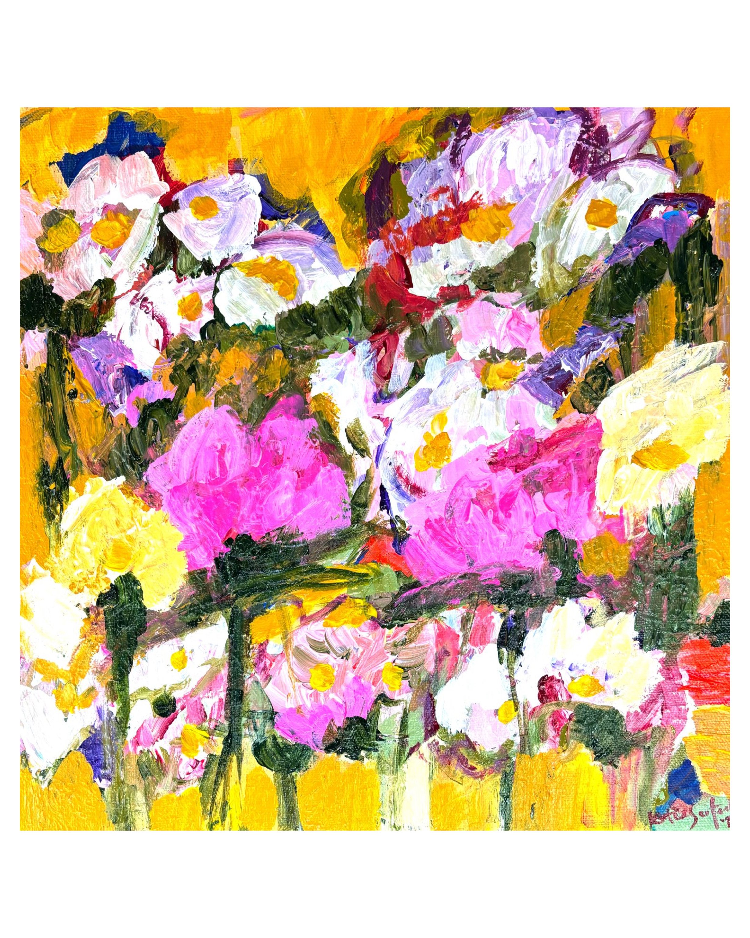 Katie Seifert, "Flowers & Yellow"