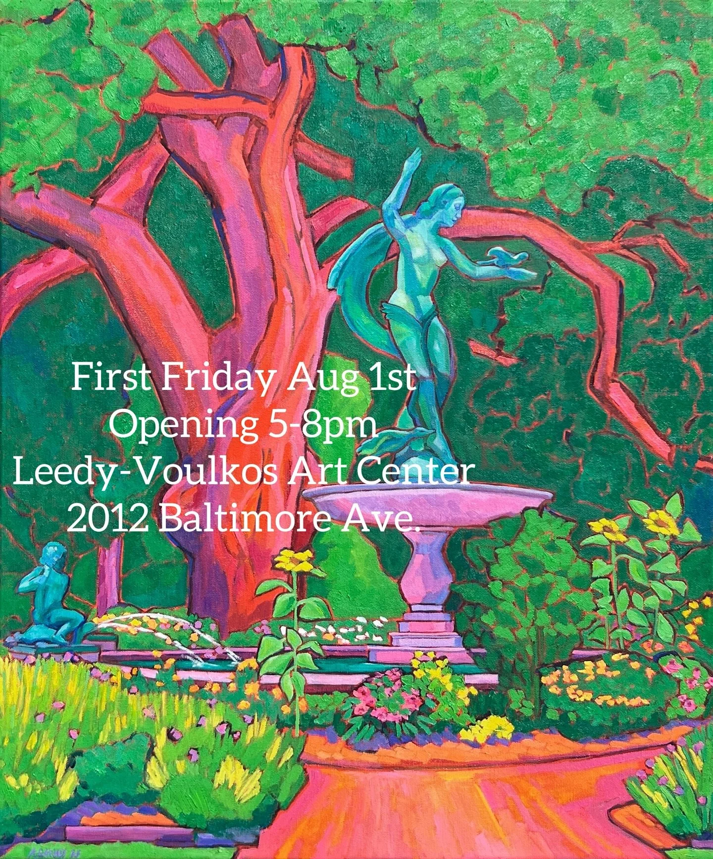 Hope you can stop by Leedy-Voulkos Art Center tonight!!