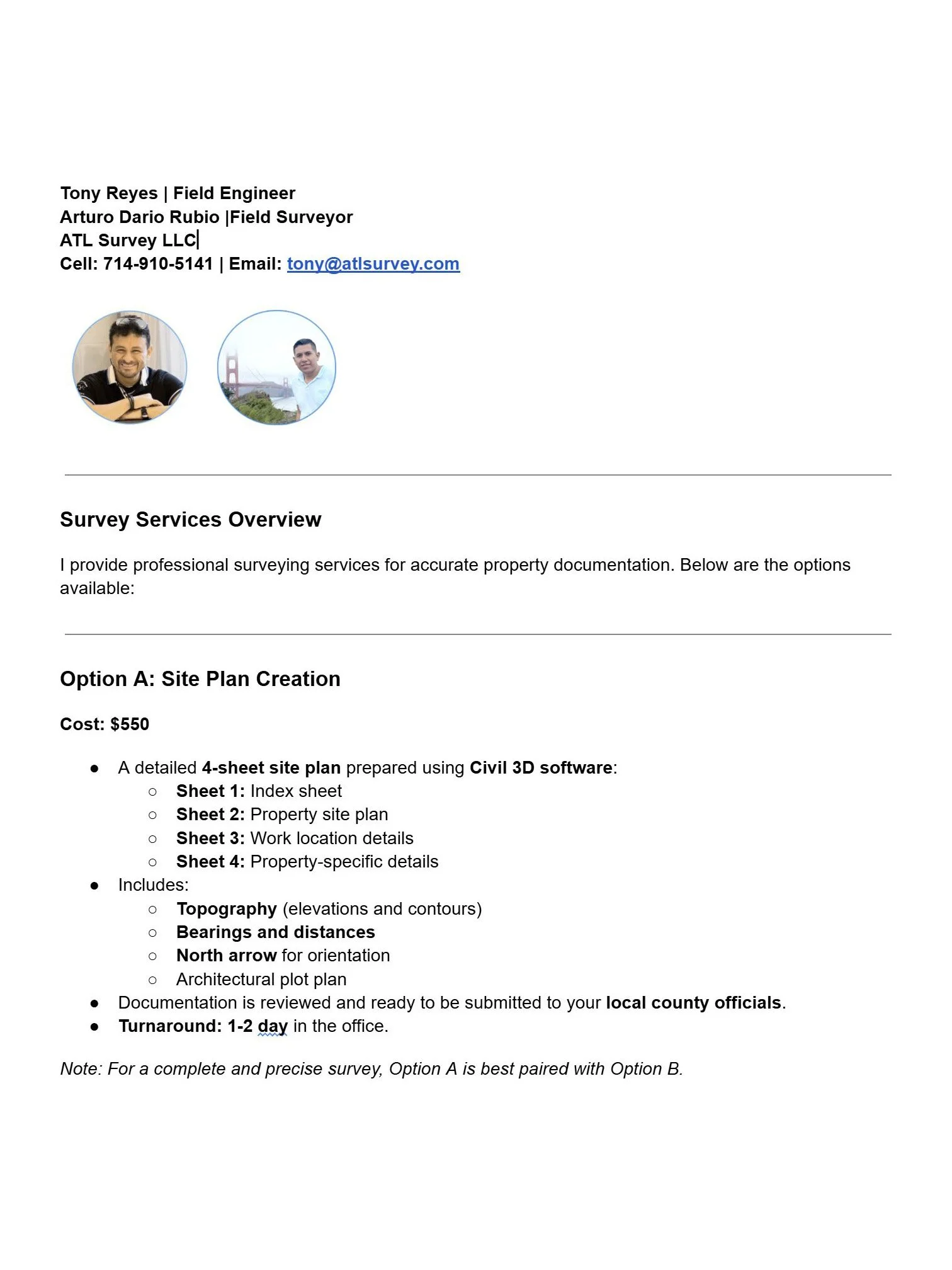 1st Page Estimate.JPG