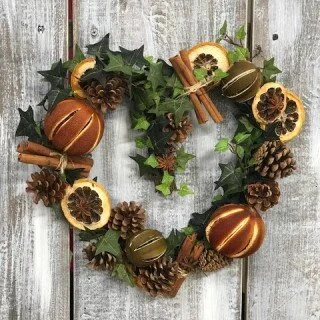 Dried Citrus Wreath