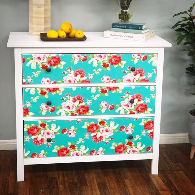 Decoupaged Dresser