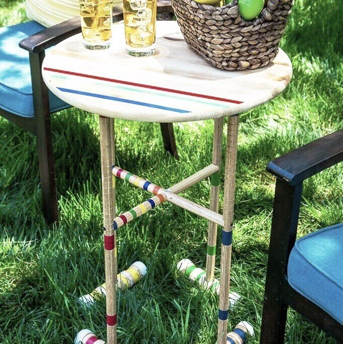 Croquet table