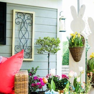 Bunny Planter Stand