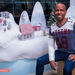 Cracker Box Snow Village