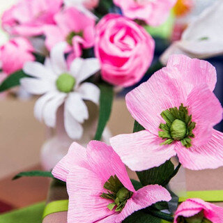 Crepe Paper Flowers
