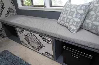 Filing Cabinet Window Seat