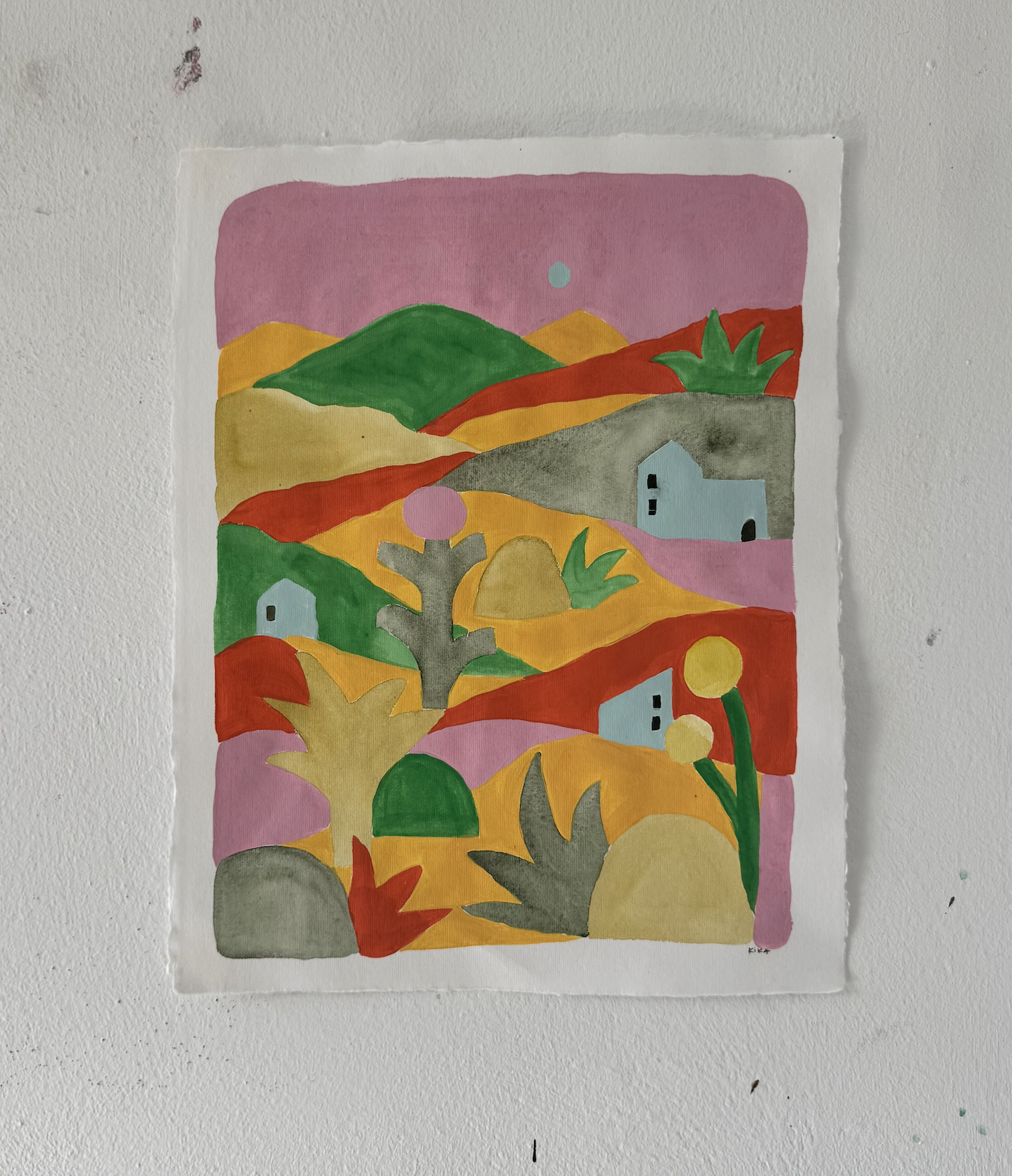 Desert Neighbors - Original Painting