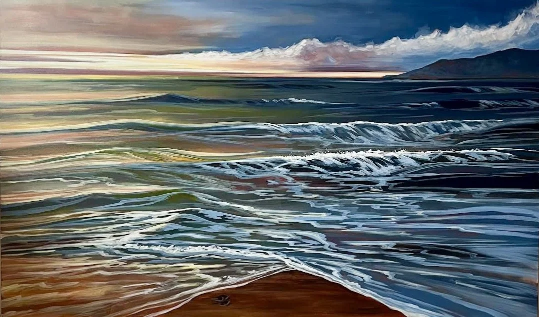 Glow, 36"x60", Acrylic on Canvas