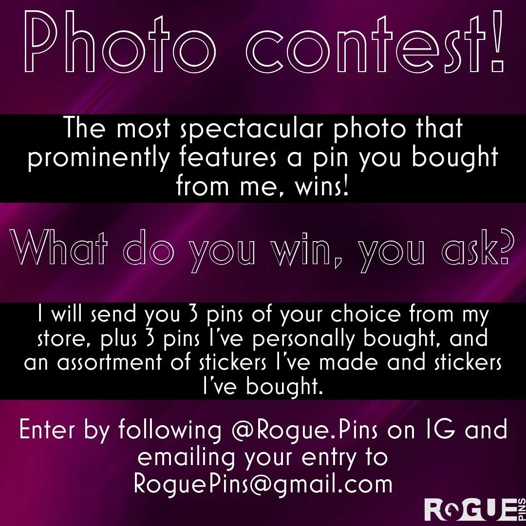 A contest that doesn&rsquo;t ask you to buy anything??? What is this nonsense?!? 
Follow and email me your photos for your chance to win!