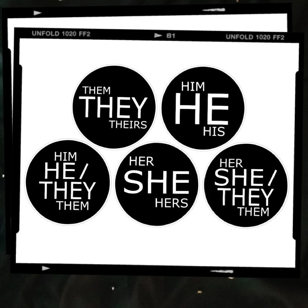 I couldn&rsquo;t wait so the new pronoun pins are live! Pick yours up now!
.
#pronouns #pronounpins #pronounsmatter #trans #transgender #nonbinary #enby #lgbt #lgbtq #alphabetmafia #hethey #shethey