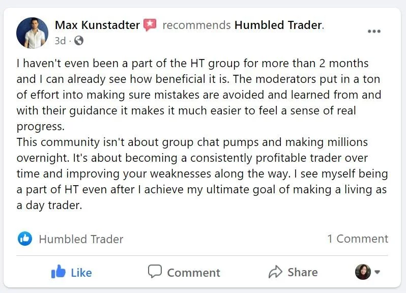 Reviews — Humbled Trader