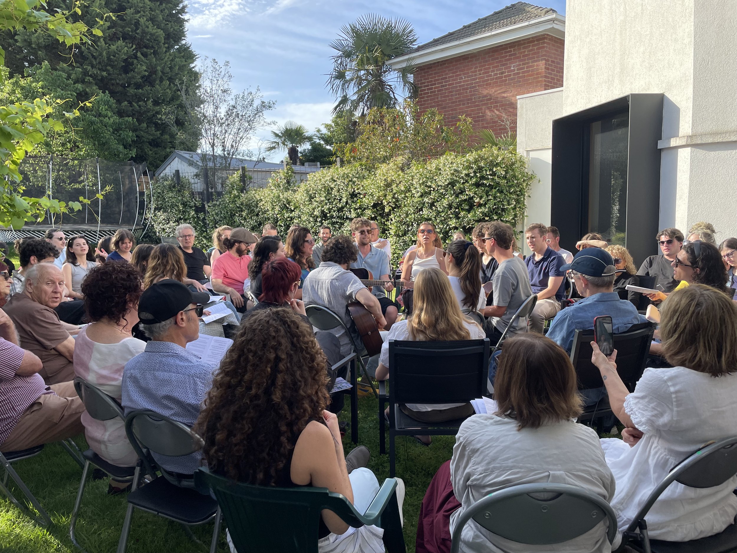 Kabbalat Shabbat - Outdoors!