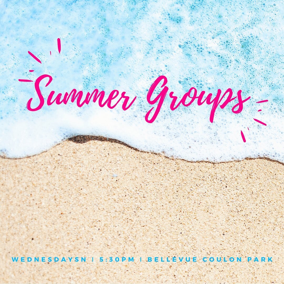 Summer groups are meeting! Wednesdays, 5:30 @ Gene Coulon Memorial Beach Park in Renton. Meeting details might vary a little, so dm me if you want to double check! 

#bellevuexa #chialpha