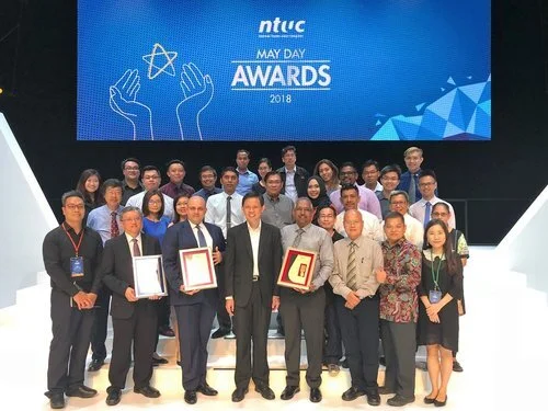 Suntec Singapore Awarded Plaque Of Commendation At May Day Awards 2018