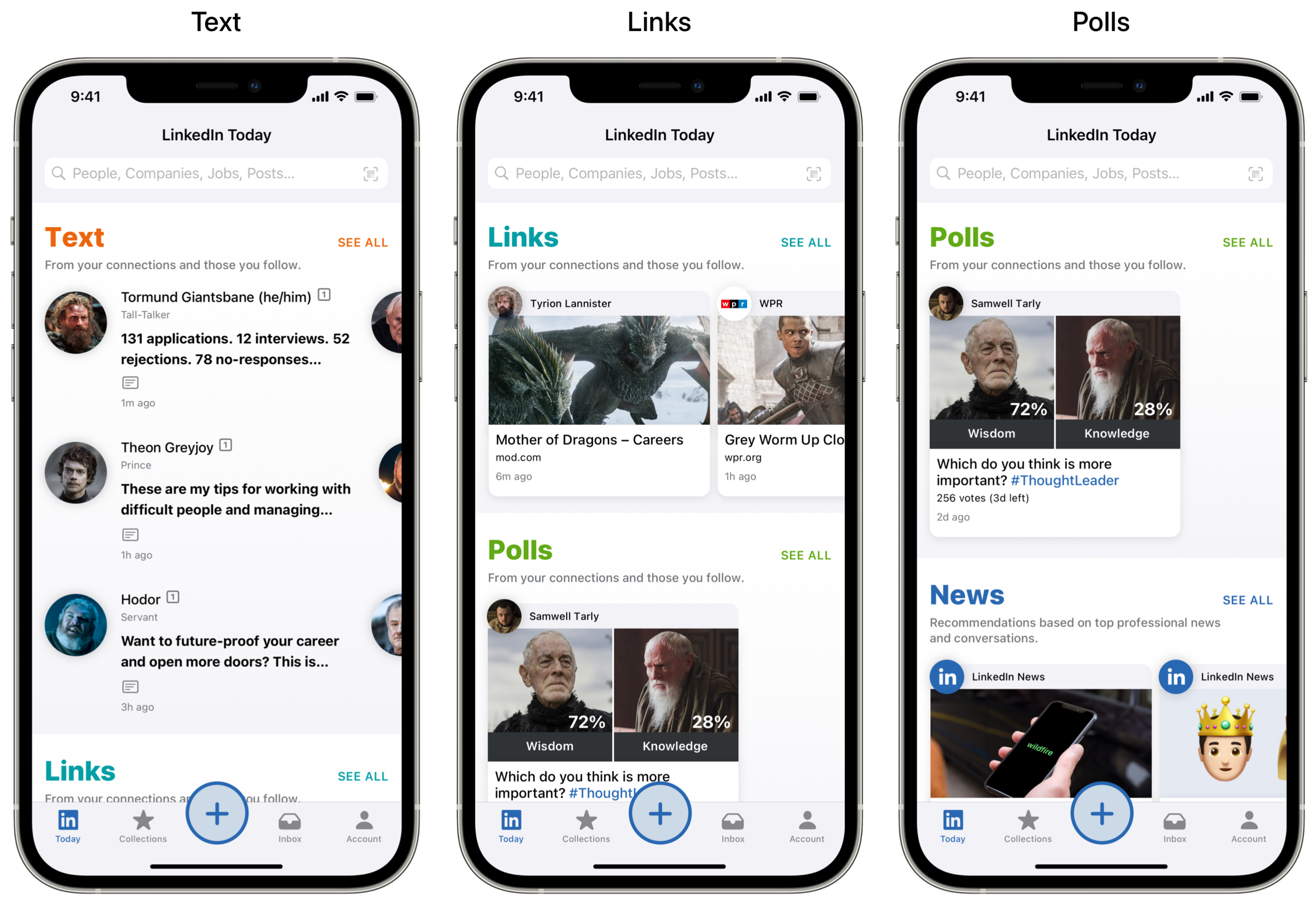 LinkedIn iOS