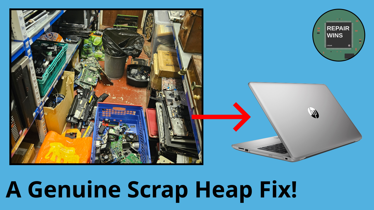 Fixing a Laptop from the Scrap Heap - So Many Issues