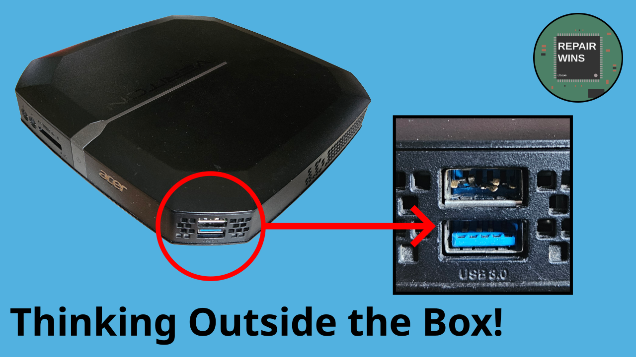 Fixing a Computer by Disabling 2 USB Ports