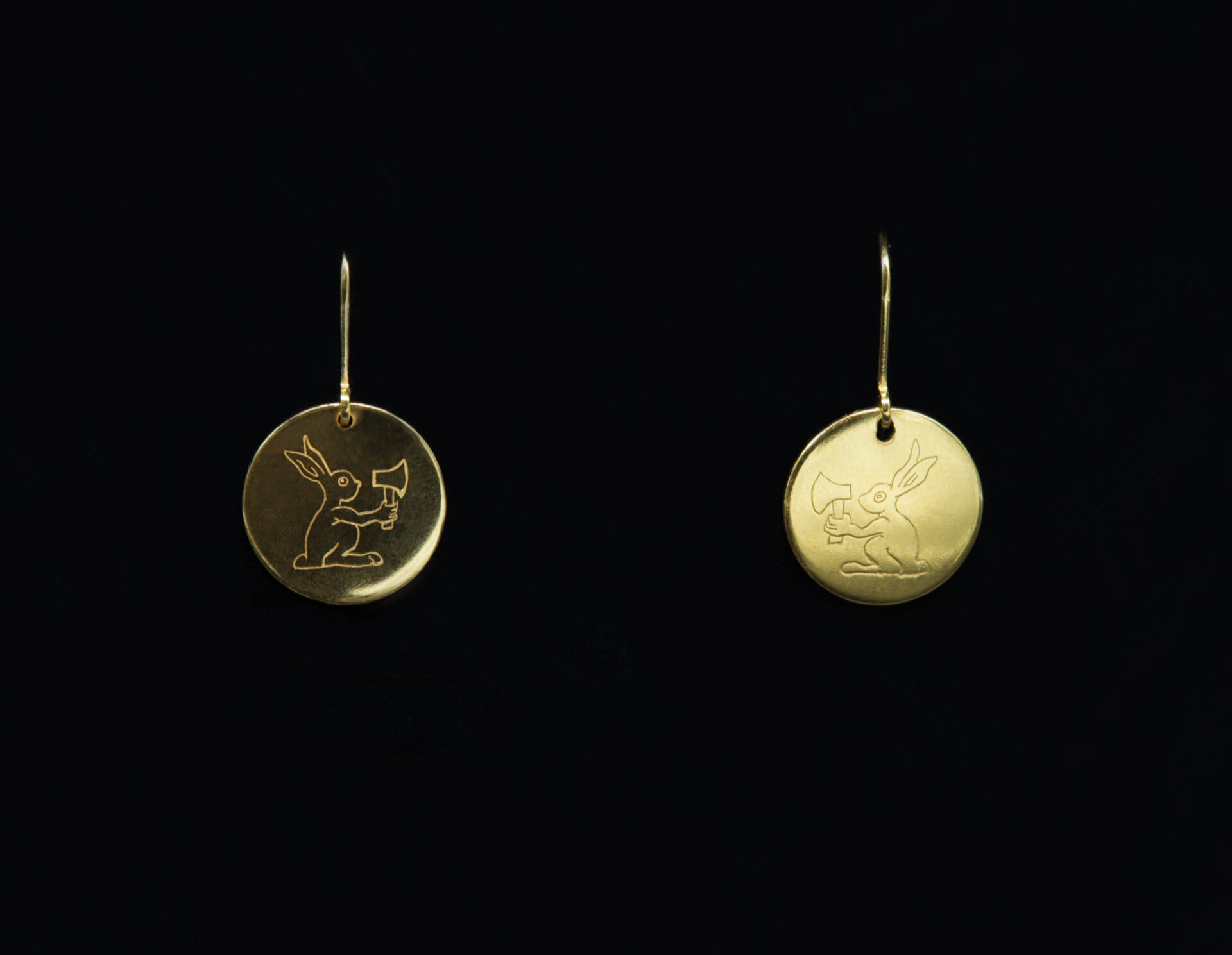 Boucles d'oreilles grandes dormeuses Bestiaire