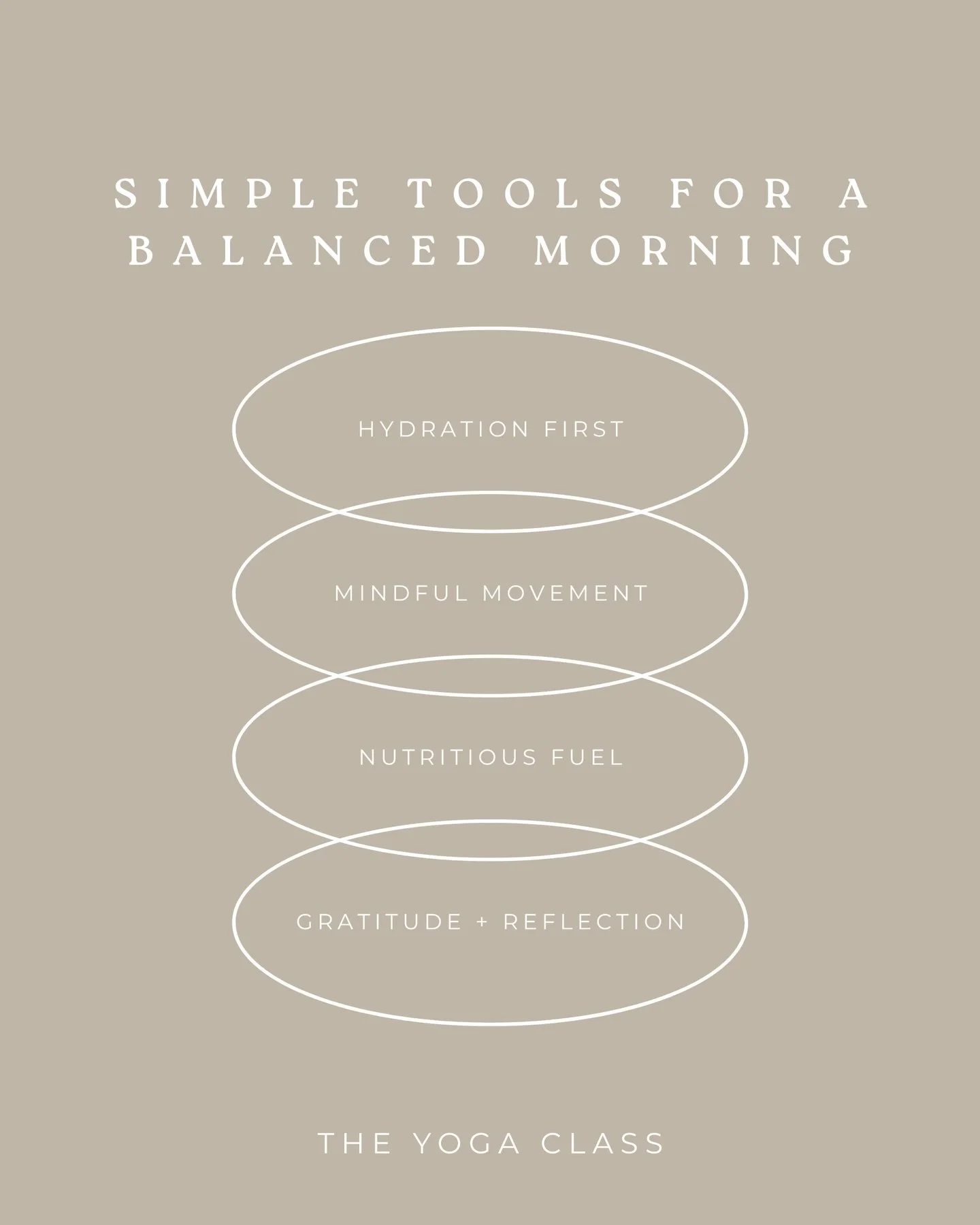〰️ movement, nourishment, hydration, gratitude
. 
Small, simple, steady anchors can change the tone of your day- taken imperfectly, they still matter.

The Morning Rituals series- 7 20 min Yoga and Pilates sessions -available in the app whenever you 