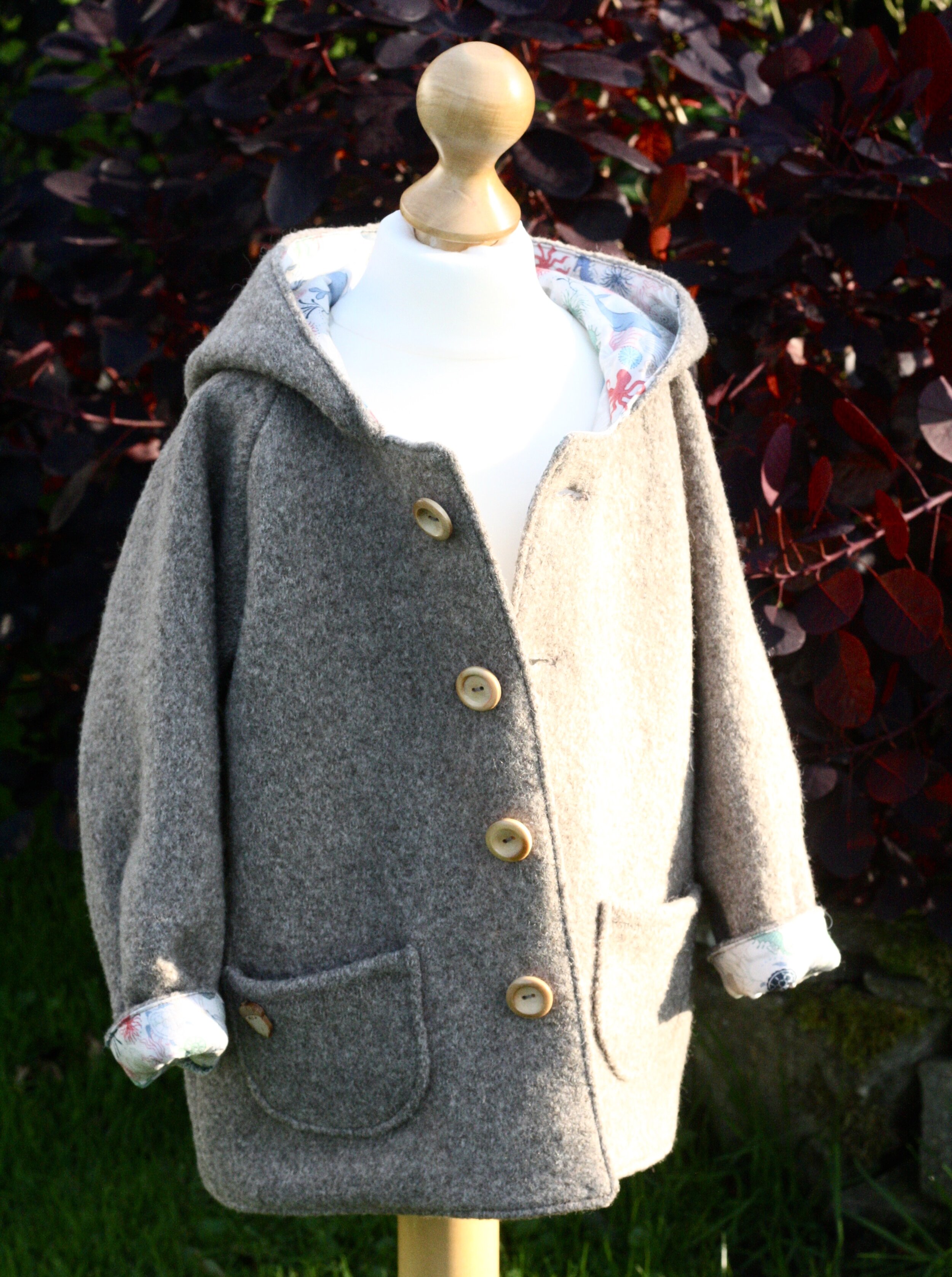 Pixie Coat - Faun - 4-5 yrs