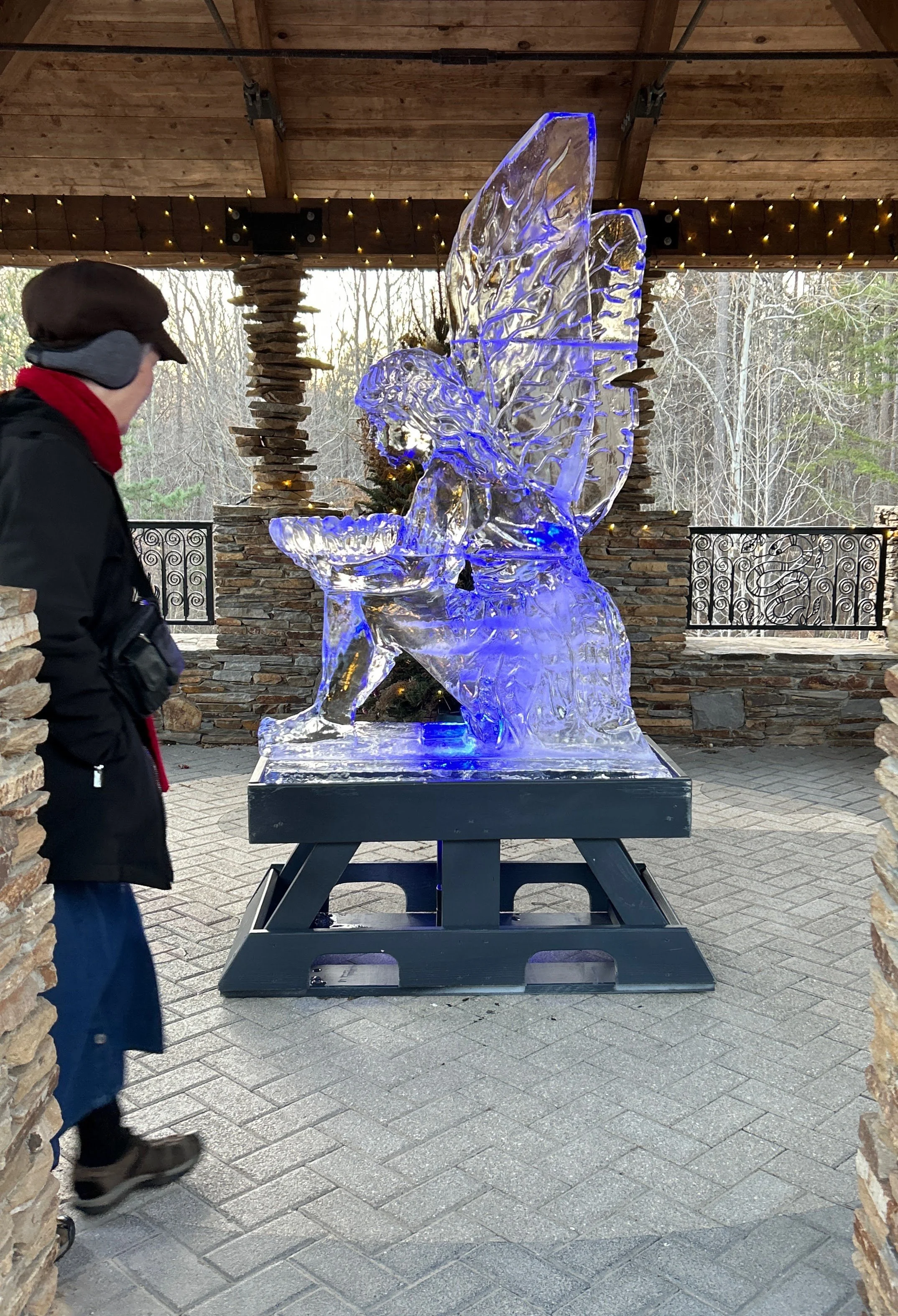 Fairy Ice Sculpture Display