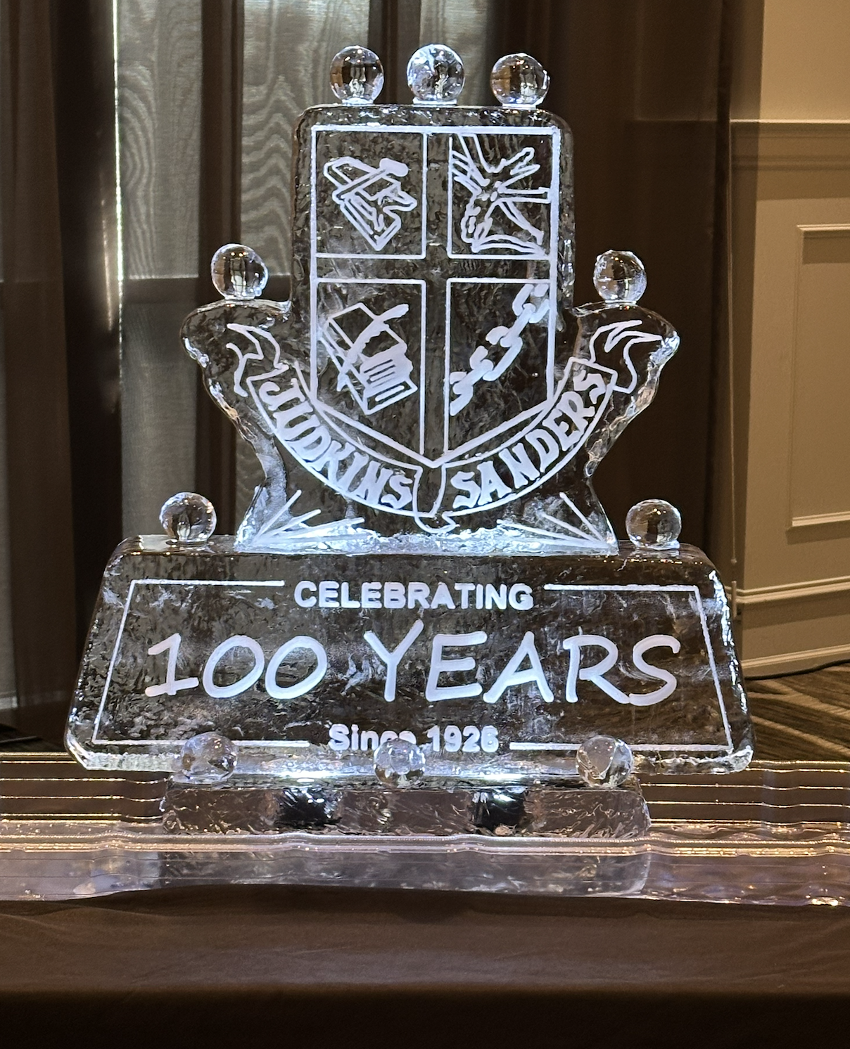 Family Reunion Ice Sculpture Raleigh