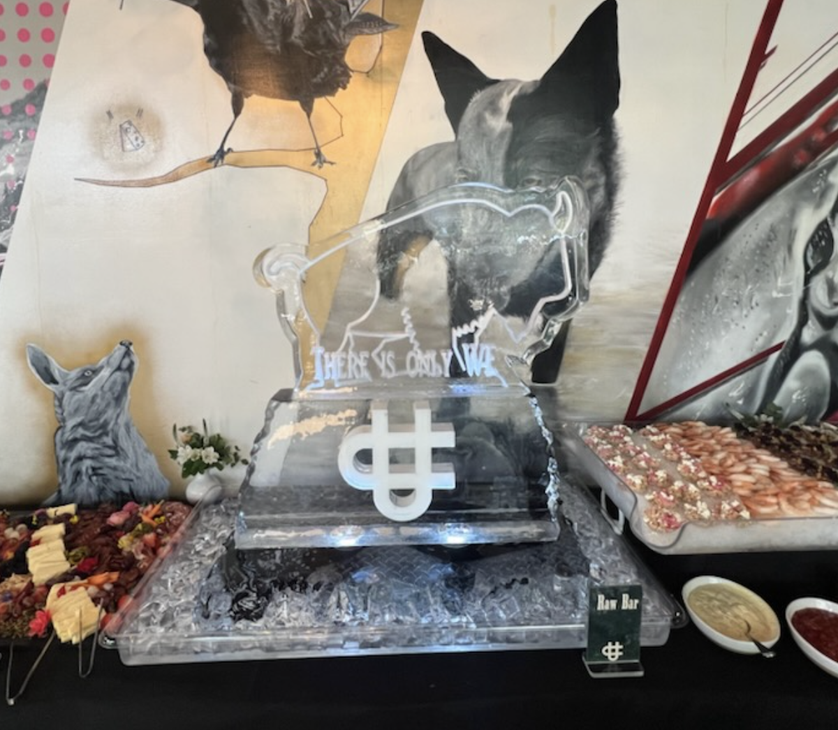Ice Sculpture Display
