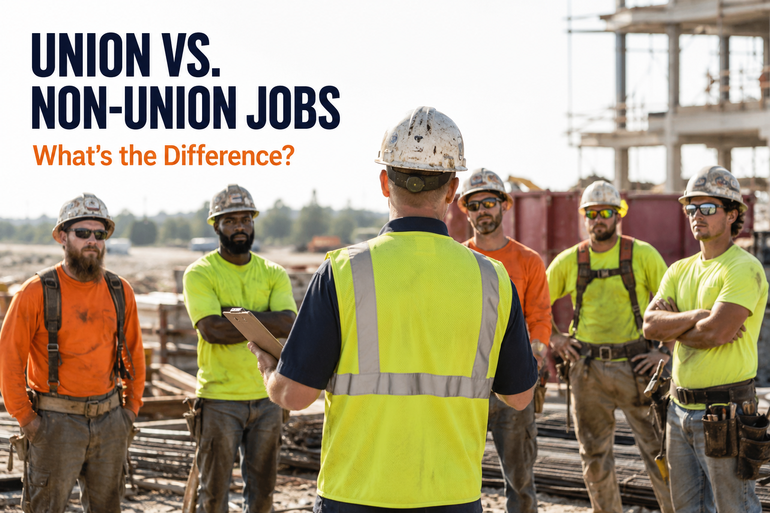 Union vs. Non-Union Construction: What It Means for Your Career and Pay