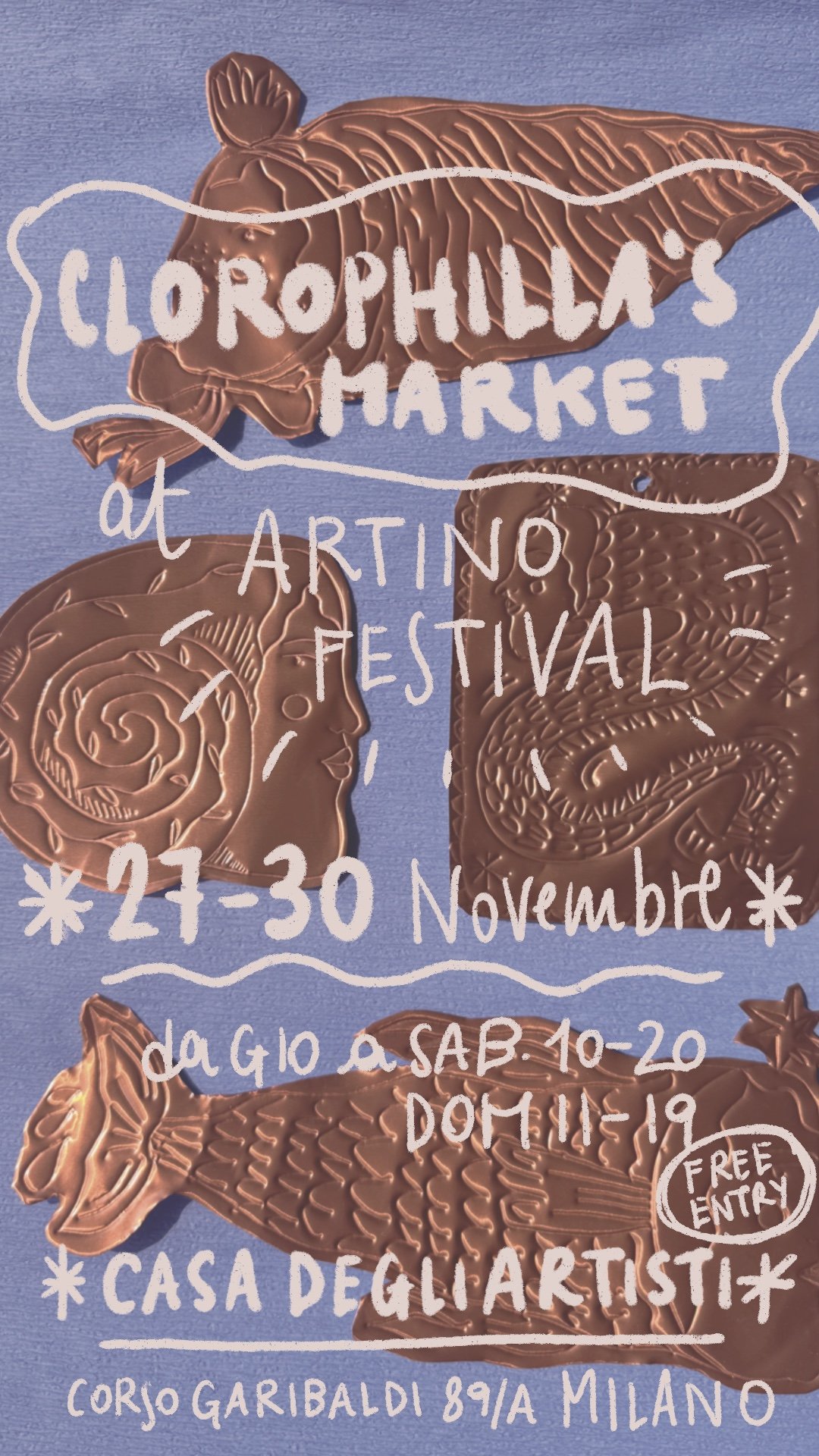 Clorophilla’s Market @CasaDegliArtisti Milano