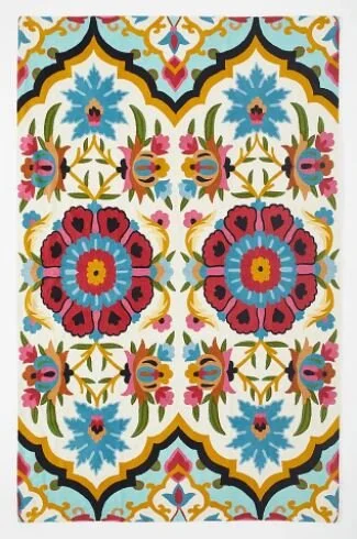 Emily Crewel Rug Anthropologie