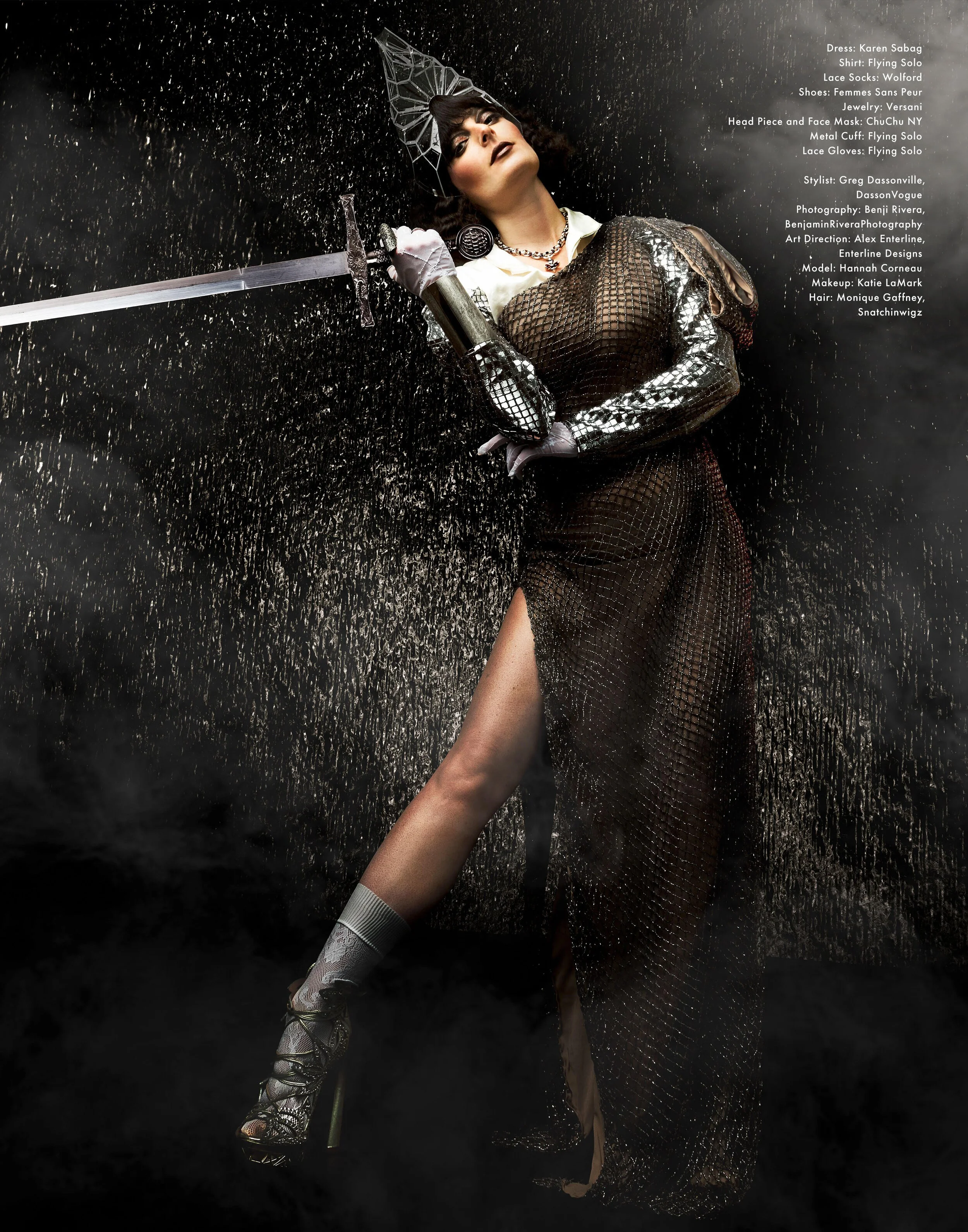  Hanah Corneau styled by Gregory Dassonville