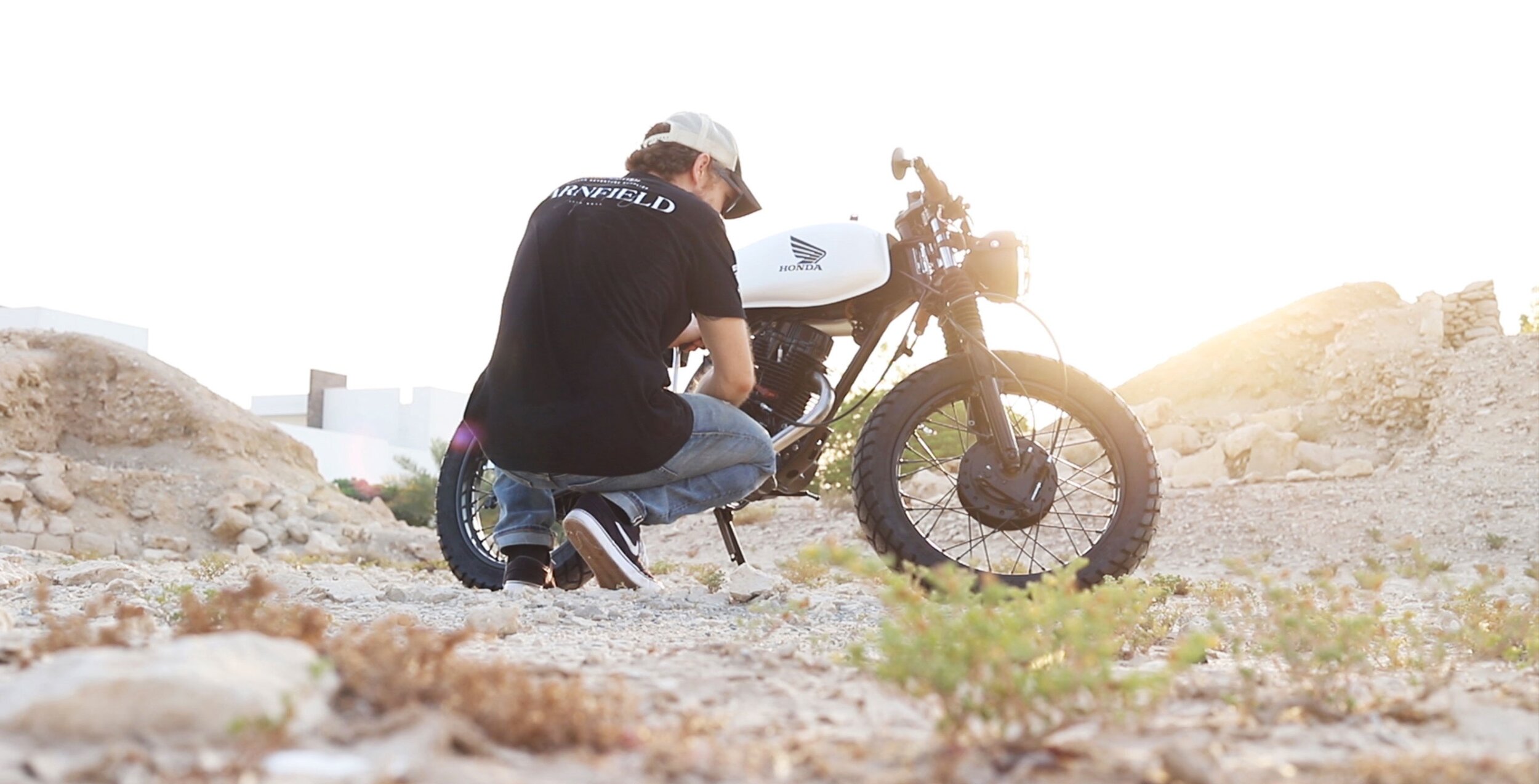 Building a mini chopper out of a  Honda CG110